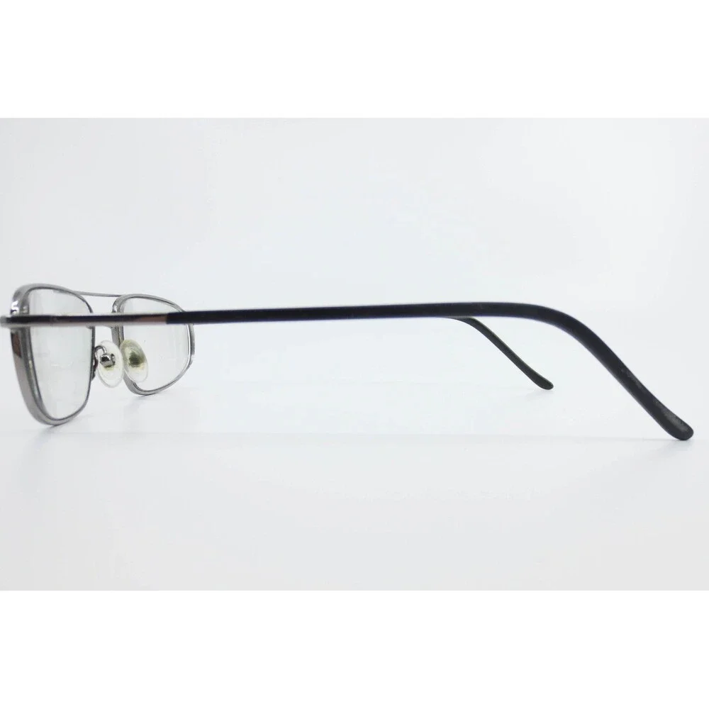 Caravaggio George GUN Eyeglasses Gunmetal Aviator Rectangular Frames 54-18-145